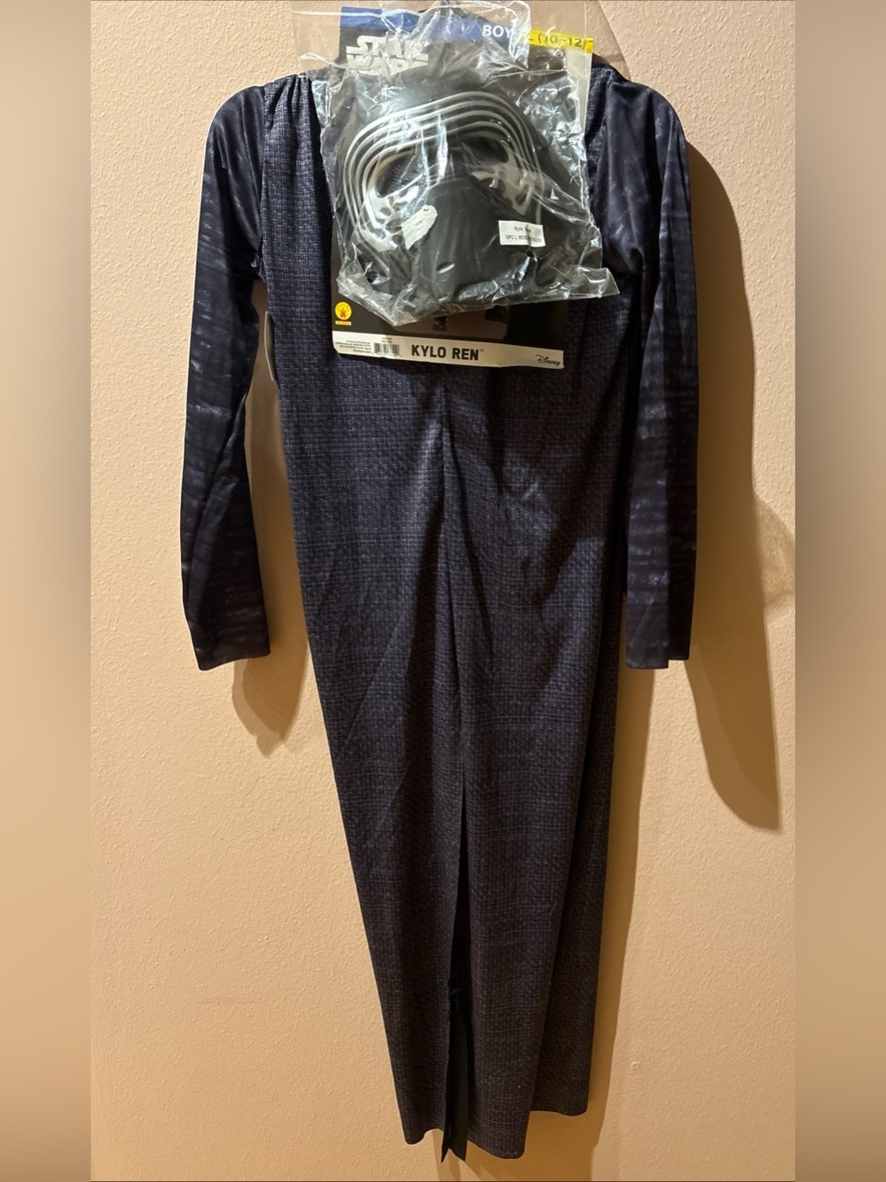 Disney Halloween Kids Kylo Ren Costume - Star Wars Large 10-12 Mask & Robe NEW